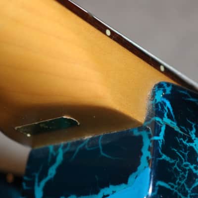 Vintage 1980s Super Strat - Crackle Finish - No Tariffs image 13
