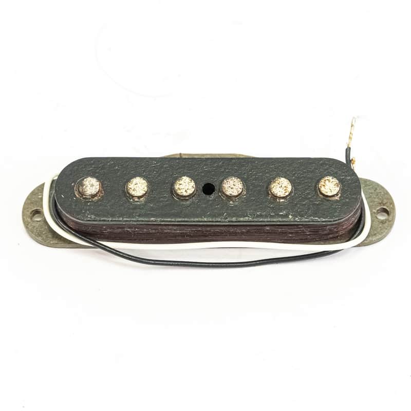 1979 Fender Stratocaster Pickup – Grey Bottom – Vintage Late 1970s 7.35K Output image 1