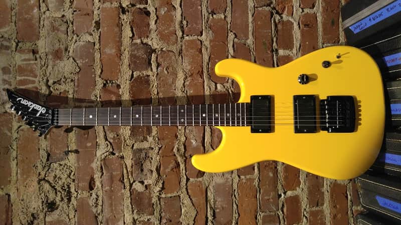 Jackson Strat 1987 Yellow image 1