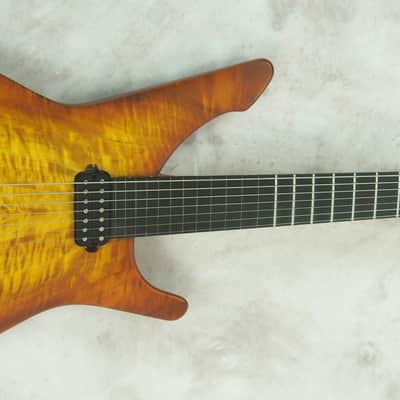 Manne Semiacustica 7 Lionel Loueke half fretless half fretted image 3