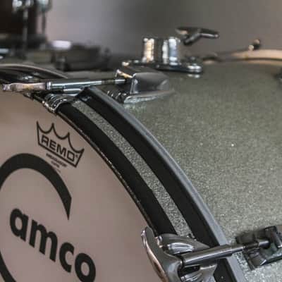 Ludwig 3 Ply 60s Silver Sparkle Drum Set image 5