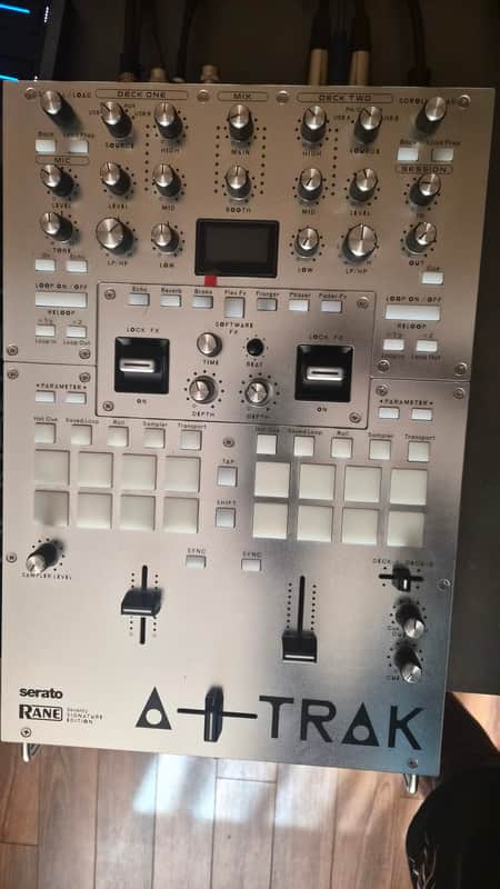 Rane Seventy A-Trak Signature Edition Serato 2-Channel Digital Mixer 2021 - Present - Silver image 1
