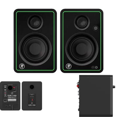 Mackie CR4-XBT Creative Reference Series 4"inch Multimedia Monitors with Bluetooth (Pair) image 1