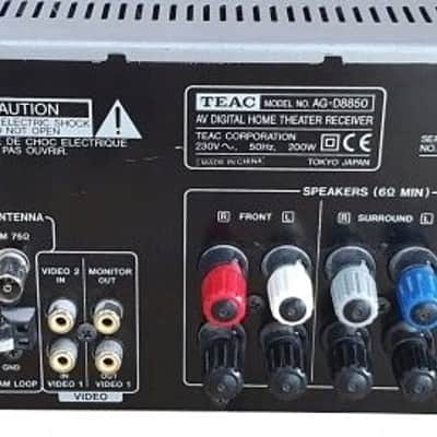 TEAC Home-Theatre A/V Surround Receiver mit FB~~AG-D8850 Class-A~~alles tiptop image 3