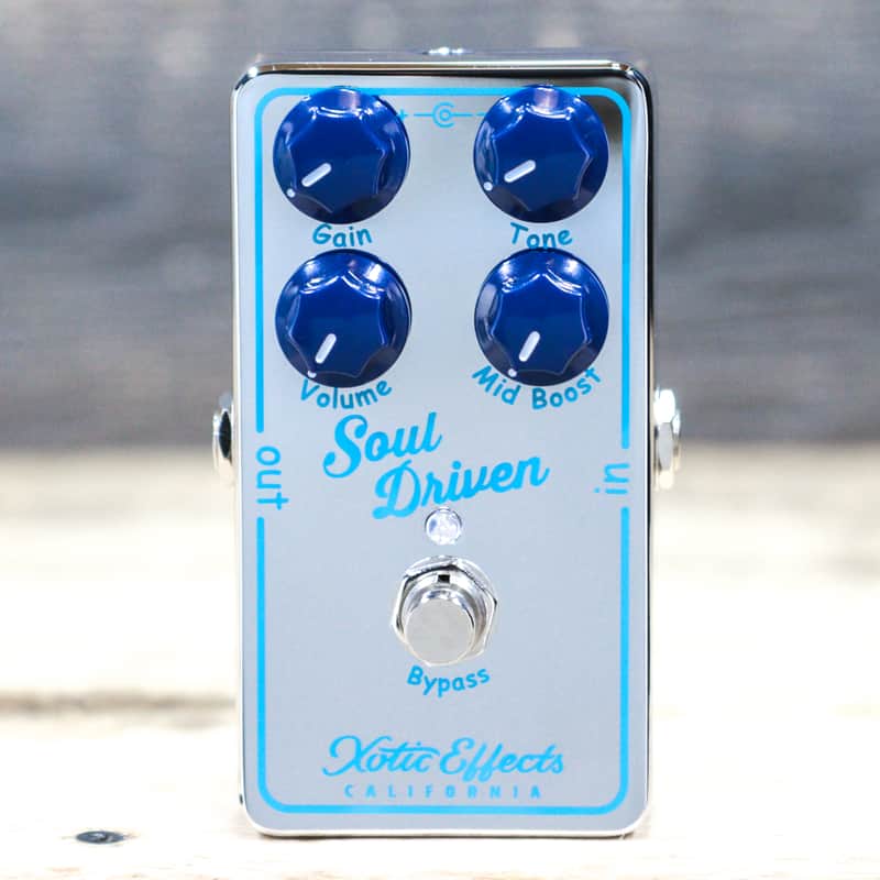 Xotic Effects Soul Driven Super Transparent Overdrive Guitar Effect Pedal image 1