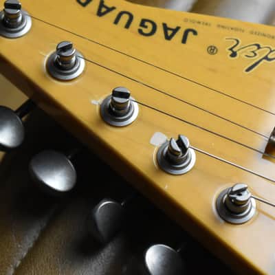 2002 Fender Japan HJG-66KC IV Ikebe Limited Kurt Cobain Signature Jaguar, CIJ, Limited, Offset image 16