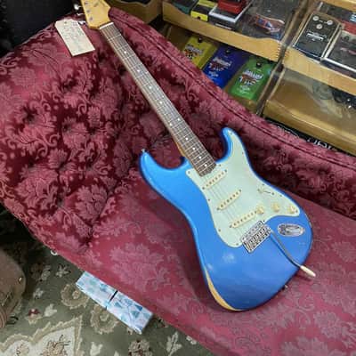 Fender Vintera Road Worn '60s Stratocaster  2021 - Lake Placid Blue image 1