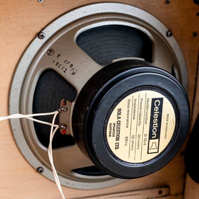 1980s Marshall JCM800 Lead 1960A 4x12 Speaker Cabinet w/ 1976 Celestion Blackbacks & Vintage 30 image 10