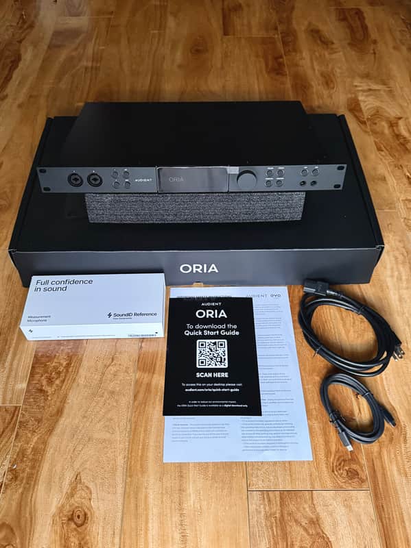Audient ORIA - Immersive Audio Interface and Monitor Controller 2024 - Present - Black image 1