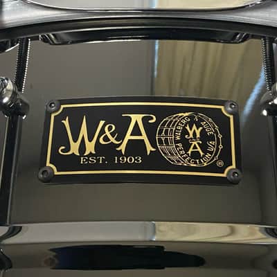 Walberg & Auge 6.5x14 Brass Snare Drum 2025 - Black Nickel image 4
