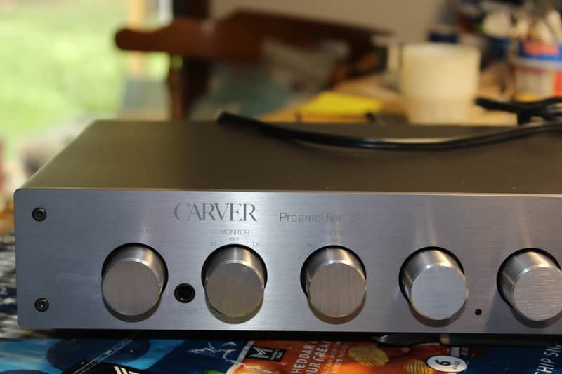 Restored Carver  C-2 Pre-Amplifier