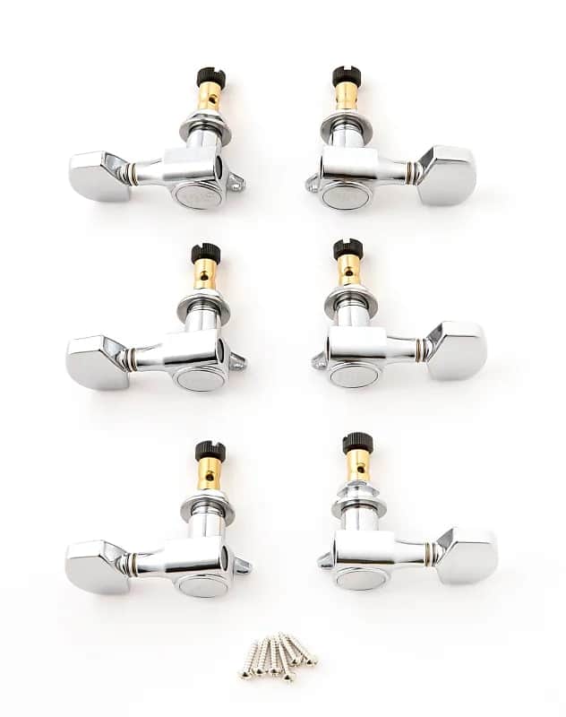 PRS SE Locking Tuning Heads (6) - Chrome image 1