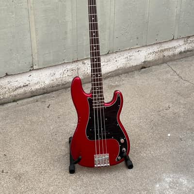 Fender Nate Mendel Artist Series Signature Precision Bass Road Worn P Bass Candy Apple Red image 2