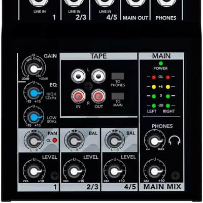 Mackie Mix5 5-Channel Compact Mixer - New image 12