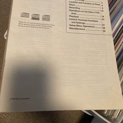Sony CDR-W33 Compact Disc Recorder Tested/Working image 11