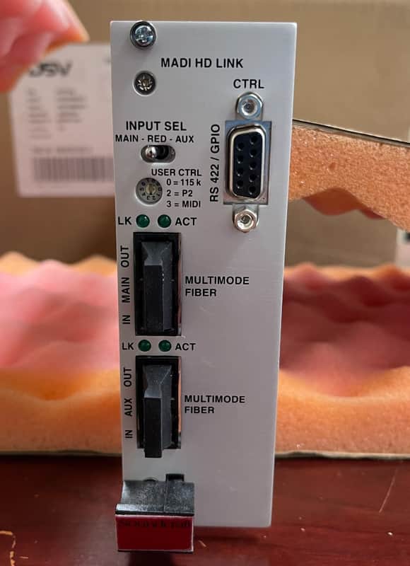 Soundcraft CSB Optical MADI HD Card Multi mode image 1