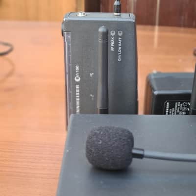 Sennheiser Diversity Reciver IM100+Transmitter ew100+Headmic me3 image 5