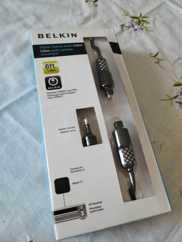 Belkin Digital optical audio cable - TOSLINK image 1