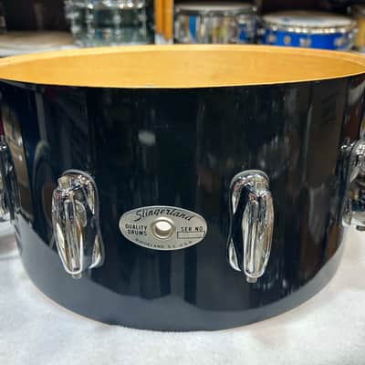 Slingerland 7 X 14" Lite Series Snare Drum (314-1224) late 90's - early 2000's - Black Lacquer image 6
