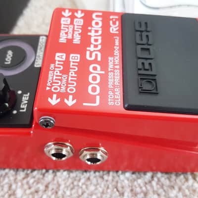 NEW Boss RC-1 Loop Station 2014 - Present - Red image 4