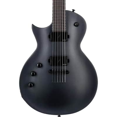 ESP LTD Eclipse EC-1000 Baritone Left Handed Guitar w/ Fishman Fluence Pickups - Charcoal Metallic Satin image 1