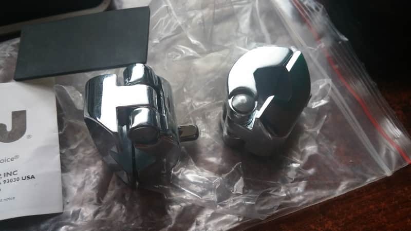 2 DW Chrome Hinged Memory Lock 12.7mm SMTM12CR2 BRAND NEW Collector Series DRUM PARTS image 1