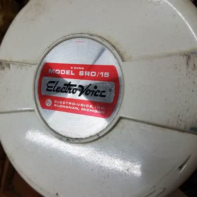 Electro-voice SRO 15L 15" Alnico  guitar speaker coffee can! image 3