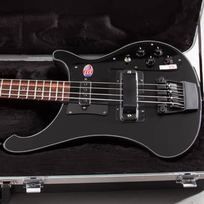 2026 Rickenbacker 4003 Noir 1 of 20 Satin Black Checkerboard Binding OHSC image 1