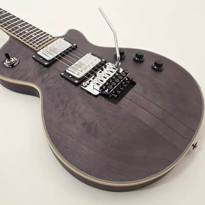 AL-3200MCC-P Agile Special Edition Signature Guitar w/Floyd Rose Chris Poland Charcoal image 2