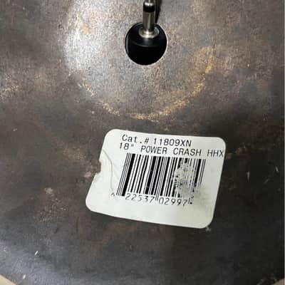 Sabian 18" HHX Power Crash Cymbal image 3