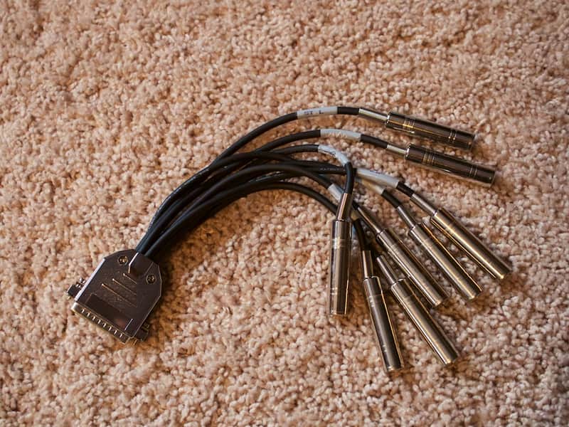 Mogami DB-25 to TRS Female 8 Channel Breakout Cable image 1