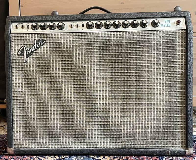 Fender Pro Reverb 2-Channel 70-Watt 2x12" Silverface 1979 image 1