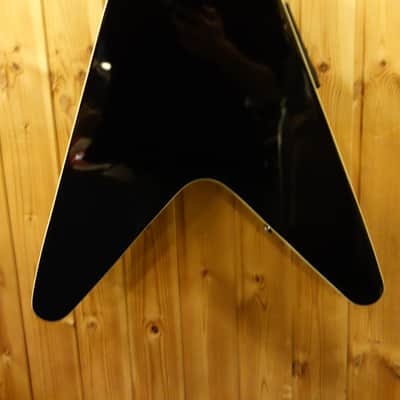 Dean VCO CBK Flying V acoustic guitar black image 6