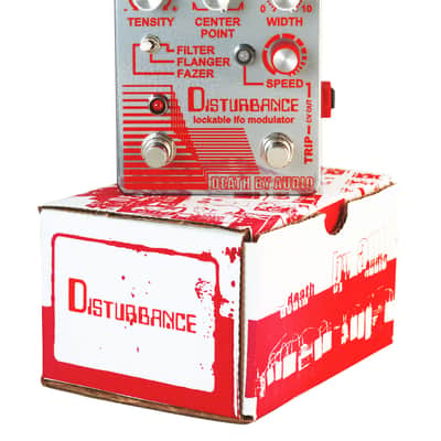 Death By Audio Disturbance Lockable LFO Modulator 2023 - Present - Silver / Red image 1