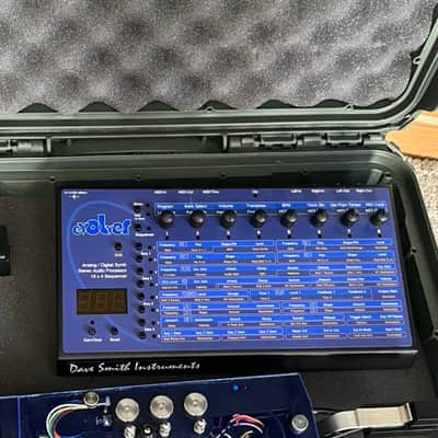 Dave Smith Instruments Evolver Desktop Monophonic Synthesizer 2002 - 2016 - Blue image 2