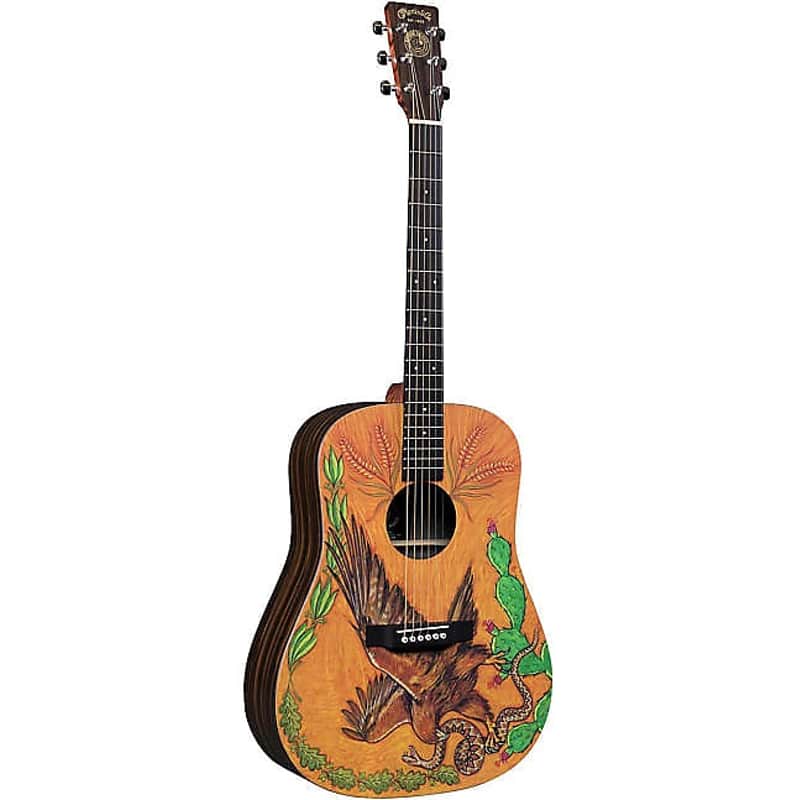 Martin DXMAE 30th Anniversary HPL Dreadnought with Golden Eagle Inlay image 1
