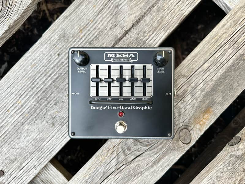 Mesa Boogie 5 Band Graphic EQ Pedal 2010s - Black image 1