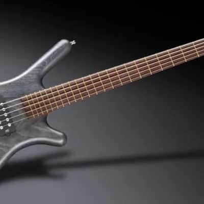 Warwick Pro Series Corvette $$ | 5 String | Nirvana Black Transparent Satin image 2