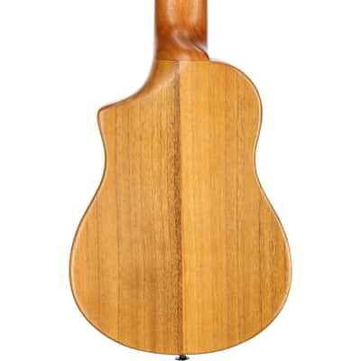 Ibanez AUP10N Tenor Ukulele (with Gig Bag), Open Pore Natural image 8
