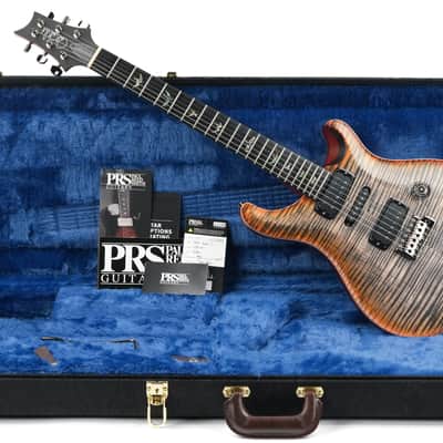 PRS Modern Eagle V Wood Library Satin Ten Top Burnt Maple Leaf 2024 image 3