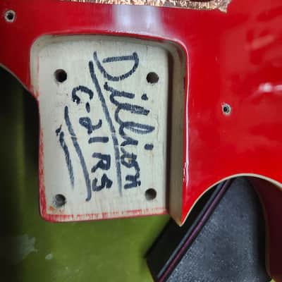 Dillion Double Bound Fiesta Red Strat fully shielded. image 8