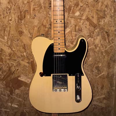 2021 Fender 75th Vintera Road Worn ’50s Telecaster Maple Fingerboard Vintage Blonde image 2