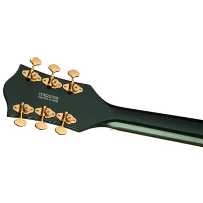 Gretsch Synchromatic Nashville Hollow-Body Bigsby Cadillac Green - Semi Acoustic Guitar image 5