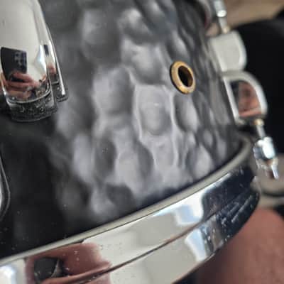 Tama MP125ST 5x12" Mike Portnoy Melody Master Signature Steel Snare Drum 2010s - Hammered Black image 4
