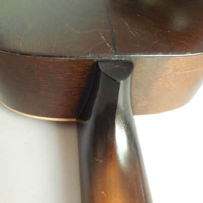 Slingerland May Bell Parlor Guitar Sunburst 1930's Vintage image 18