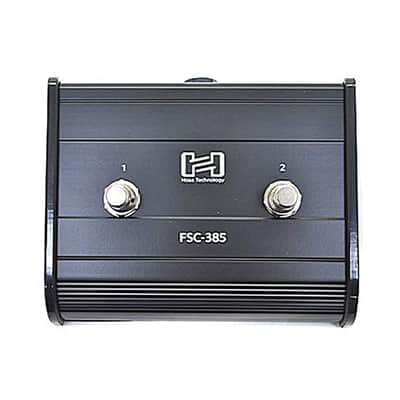 Hosa FSC-385 Dual Button Latching Guitar Amp Footswitch - TRS 1/4" - Universal image 1