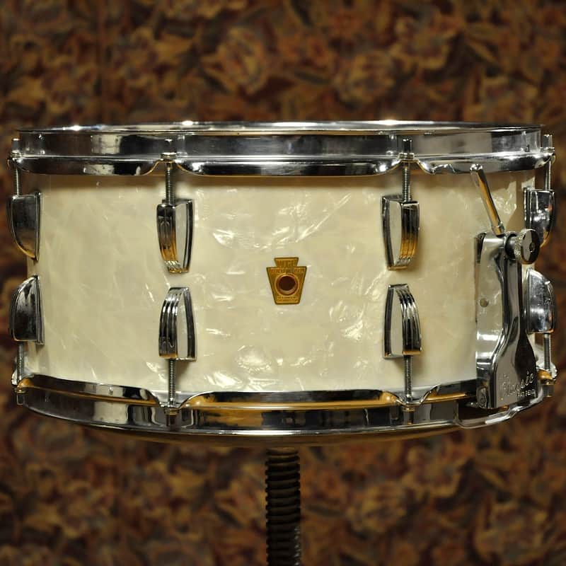 WFL No. 902 Ray McKinley / Symphonic Super Classic 6.5x14" 16-Lug Snare Drum with P-87 Strainer 1948 - 1959 image 1