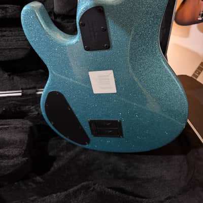 Ernie Ball stingray special HH Aqua sparkle stingray special 2019 - Aqua sparkle image 3