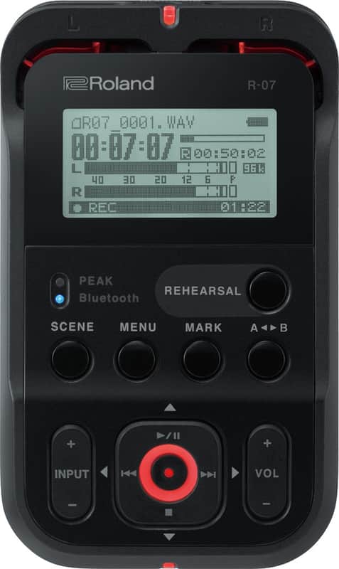 Roland R-07 High-Resolution Audio Recorder image 1