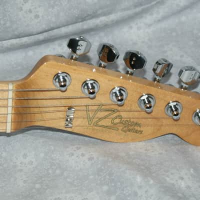 VZ Custom Guitars 24-Fret T-Style w/new tweed case image 3